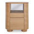 Akita Natural Oak Bar Cabinet (Oak Top)
