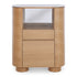 Akita Natural Oak Bar Cabinet (Marble Top)