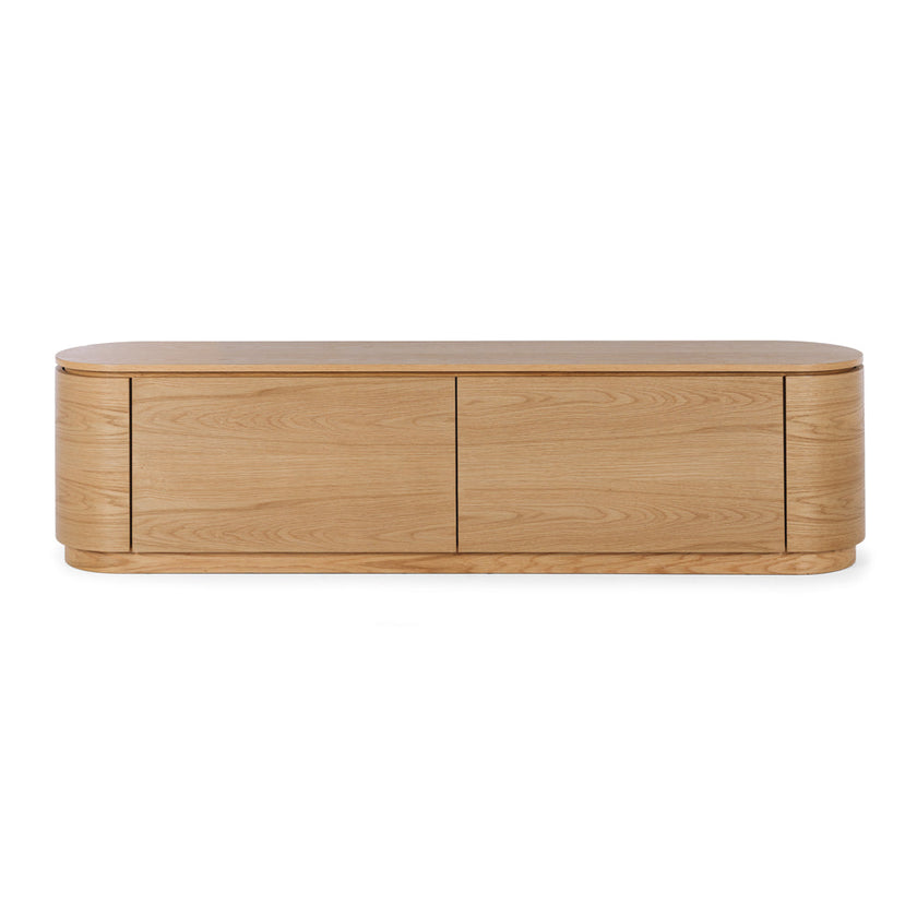 Akita Natural Oak Tv Stand (Oak Top)