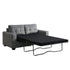 Vesto 2 Seater Sofa Bed-Grey