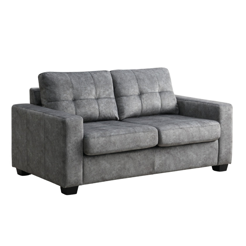 Vesto 2 Seater Sofa Bed-Grey