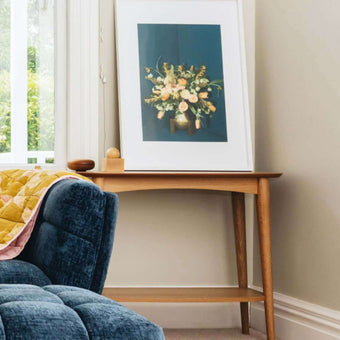 Oslo Console Table With Shelf