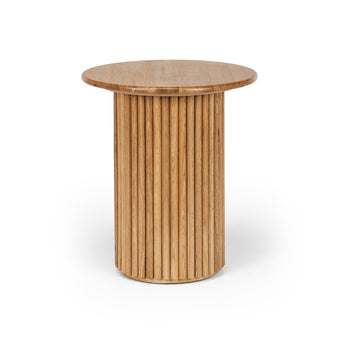 Rho Side Table 50rd (Natural Oak)