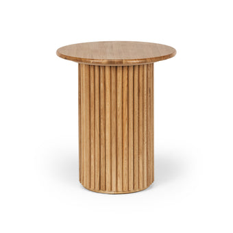 Rho Side Table 50rd (Natural Oak)