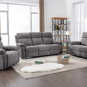 Titan 3+2+1 Manual Recliner Lounge