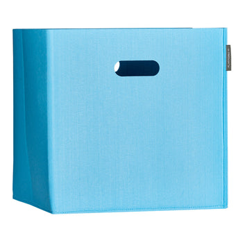 FERN Felt Storage Bin / Blue