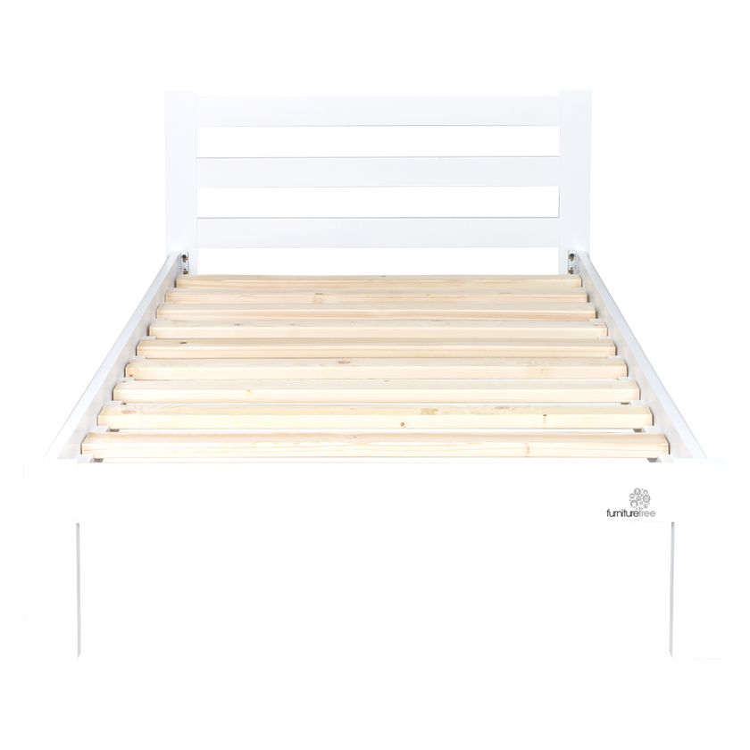 White Alice King Single Bed