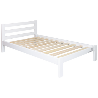 White Alice King Single Bed