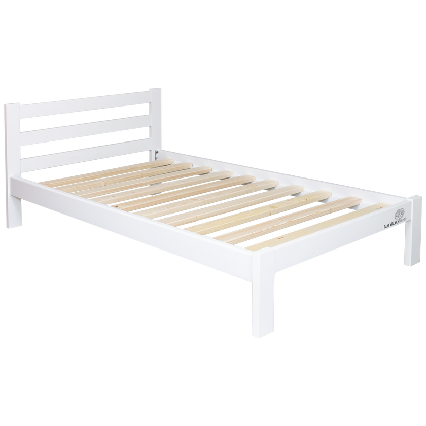 White Alice King Single Bed
