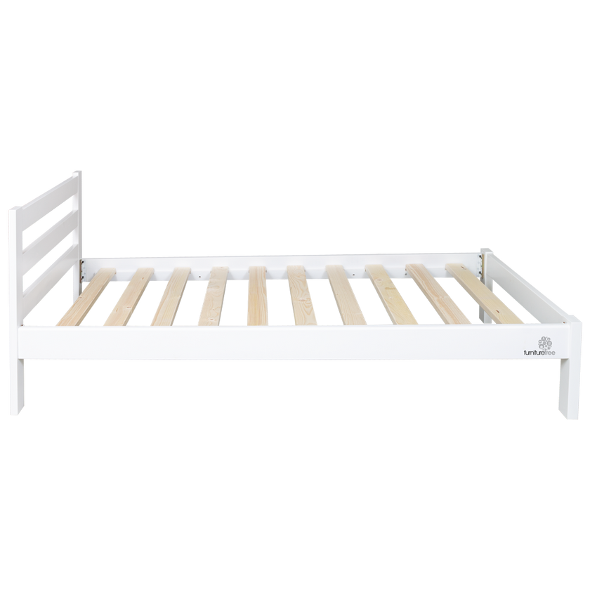 White Alice King Single Bed