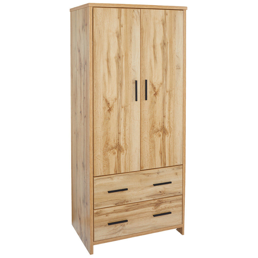 Nova-2-Drawer-Wardrobe
