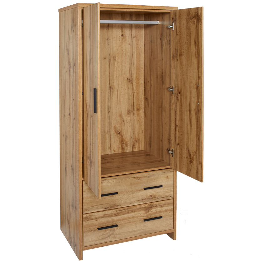 Nova-2-Drawer-Wardrobe