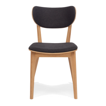 Zurich Chair Grey Fabric Seat