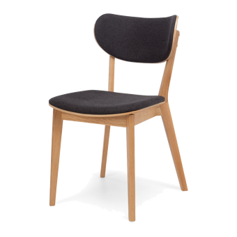 Zurich Chair Grey Fabric Seat