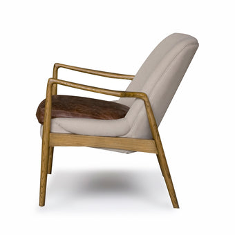 Steiner Armchair Canvas Cement