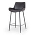 Vintage-Barstool-Black-pu