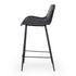 Vintage-Barstool-Black-pu