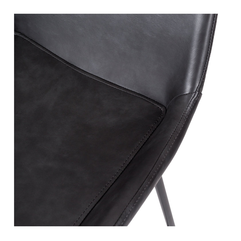 Vintage-Barstool-Black-pu