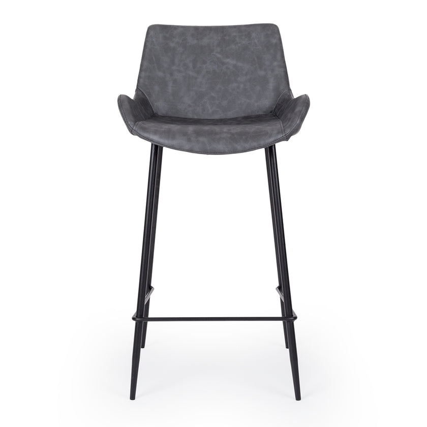 Vintage-Barstool-Grey-pu