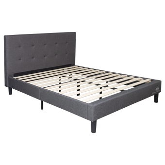 Shirley Fabric Queen Bed