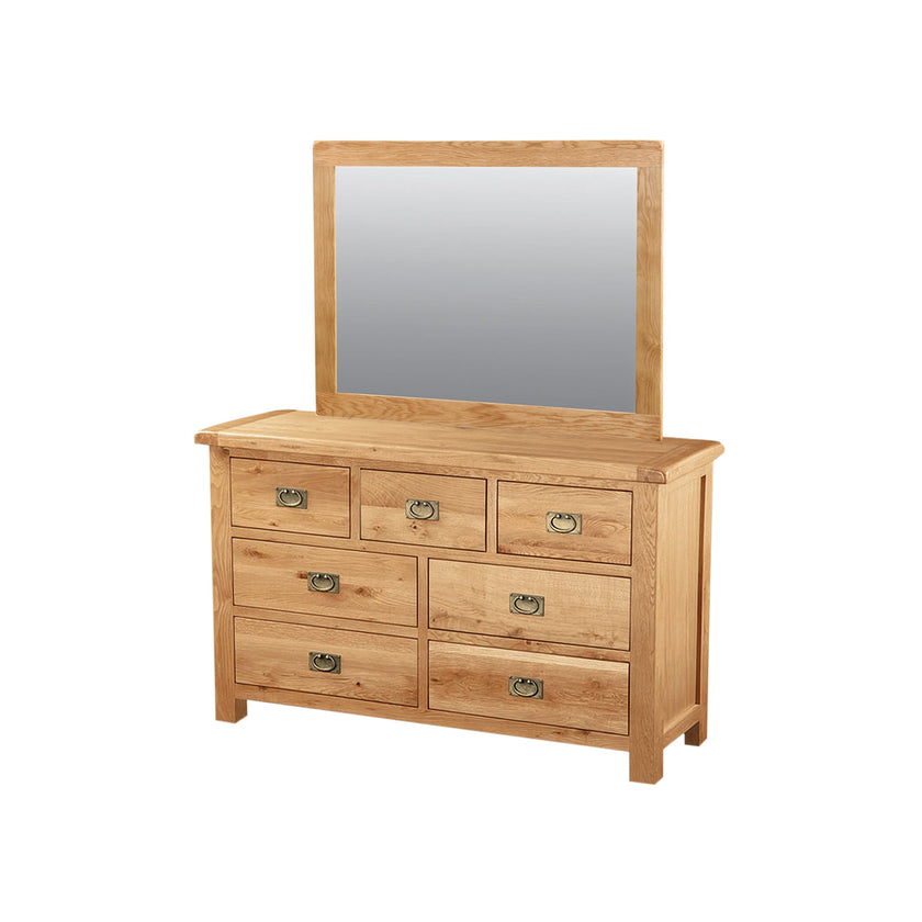 Salisbury-7-Drawer-Lowboy-and-Mirror
