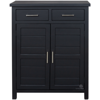 Black Alice Shoe Cabinet