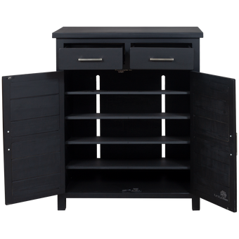 Black Alice Shoe Cabinet