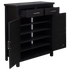 Black Alice Shoe Cabinet