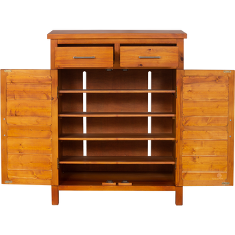 Alice shoe Cabinet Stained