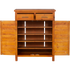 Alice shoe Cabinet Stained