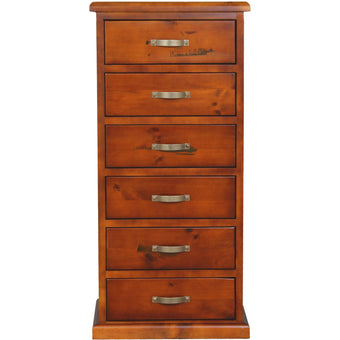 Settler 6 Drawer Slimboy