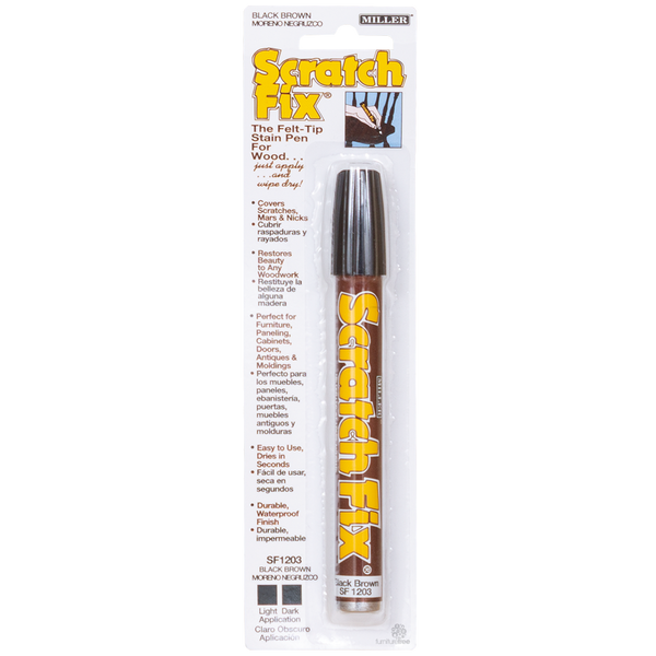 Scratch Fix Pen - Black Brown