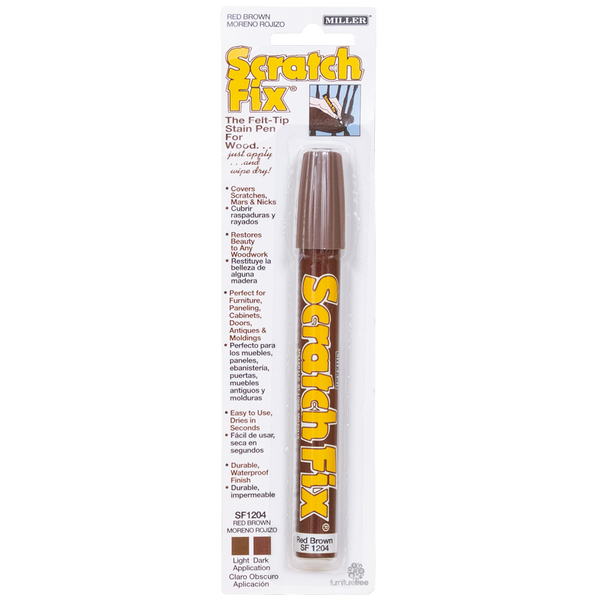Scratch Fix Pen - Red Brown