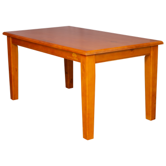 Spring 1.5*0.9m Stain Pine Dining Table