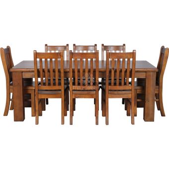 Elmont 2.1 Dining Suite with 8 Chairs *Kd