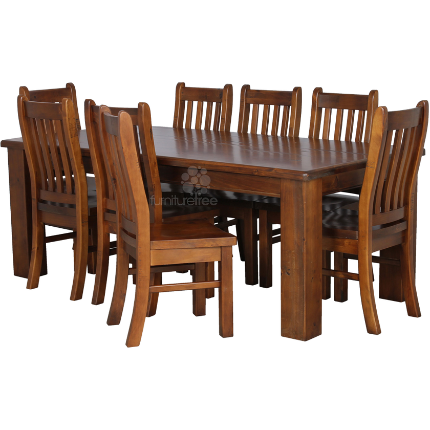Elmont 2.1 Dining Suite with 8 Chairs *Kd