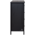 Black Alice 5 Drawer Tallboy