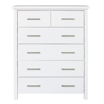 Master-5-Drawer-Tallboy-White