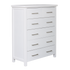 Master-5-Drawer-Tallboy-White