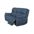York Electric Leather Recliner 3+1+1 - Navy