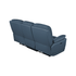York Electric Leather Recliner 3+1+1 - Navy