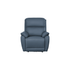 York Electric Leather Recliner 3+1+1 - Navy