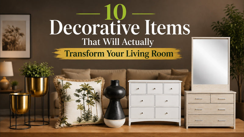 10 Decorative Items That Will Actually Transform Your Living Room