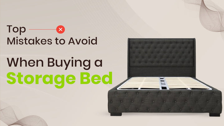 Top Mistakes to Avoid When Buying a Storage Bed
