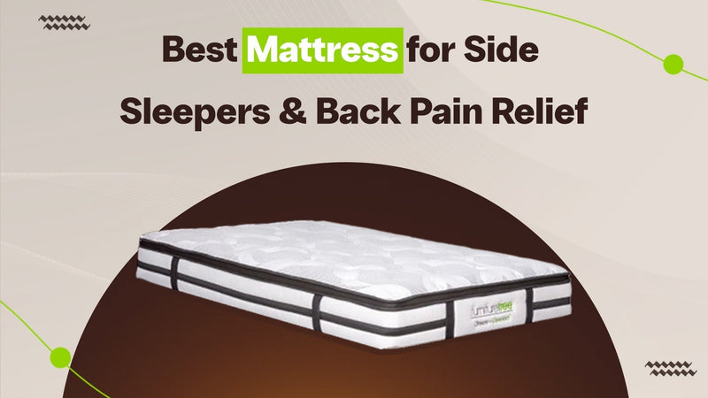 Best Mattress for Side Sleepers & Back Pain Relief