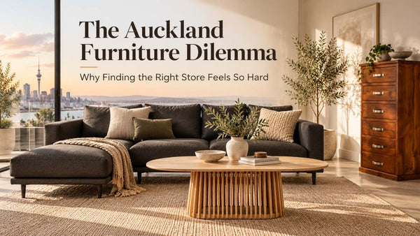 The Auckland Furniture Dilemma: Why Finding the  Right Store Feels So Hard