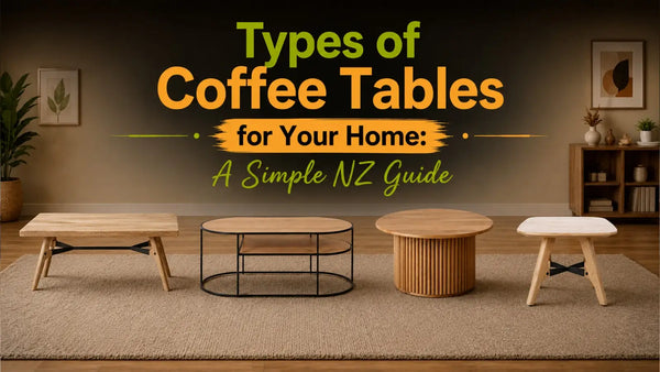 Types of Coffee Tables for Your Home: A Simple NZ Guide