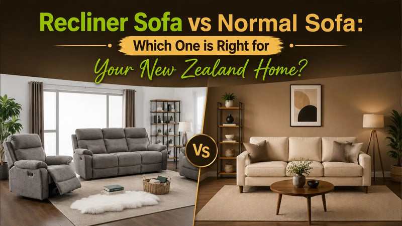 Recliner Sofa vs Normal Sofa: Which One is Right for Your Home?