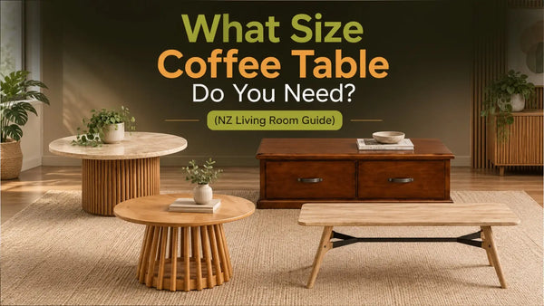 What Size Coffee Table Do You Need? (NZ Living Room Guide)