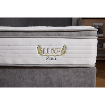 Luxe Plush Mattress – 25cm Plush Euro Top with Smart Pocket Springs